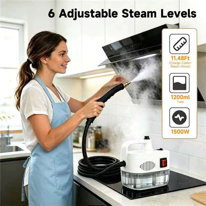 OEM/ODM steam cleaner- cleans oil stains on kitchen, indoor and home floors